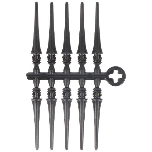 Fit Point Plus Soft Dartspitzen Schwarz 2ba, 50 Stück, 6 image
