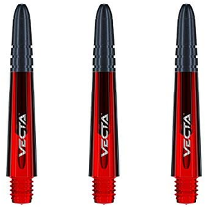 Winmau - Vecta - Shaft - Rot, Farbe: Rot, Länge: 34mm