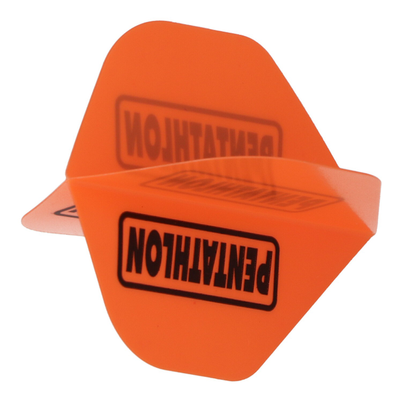 Pentathlon HD100 Dart Flights, neonorange, 3 Stück, 6 image