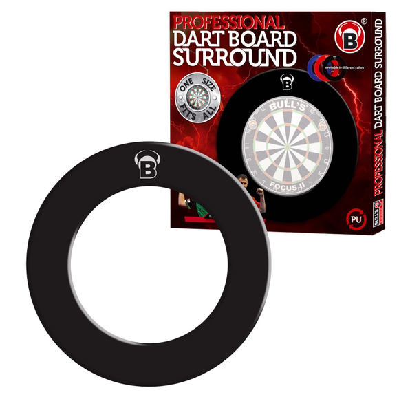 BULL'S Pro Dartboard Surround 1tlg., Surround Farbe: Rot, 3 image