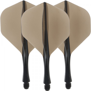 Caliburn SUP integrierte Dart Flights, No2, black clear