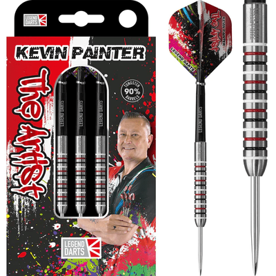 Legends Dart Kevin Painter Ringed, Gewicht: 24