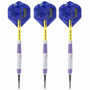 Softdart The Nuke - Luke Littler, silber lila, 19gr