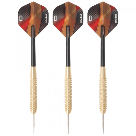 Datadart Butt Brass, Steeldart, Knurled, 24 Gramm